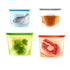 AussieSuperStore Homeware Supplies Reusable Eco Friendly Silicone Resealable Microwave Freezer Safe Storage Container Bags Reusable Silicone Resealable Microwave Freezer Storage Container Bags CBSILIFRESHBAGX4